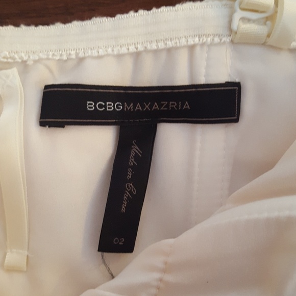 《BCBG 》 Dorothea Strapless Lace Dress - Picture 4 of 5